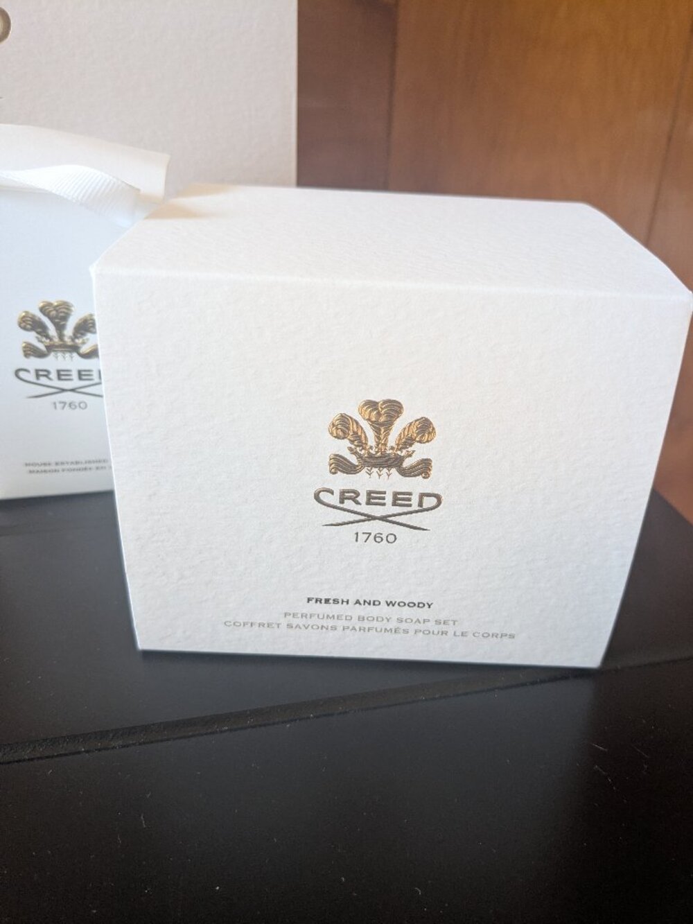 Creed Luxury Perfume soap set